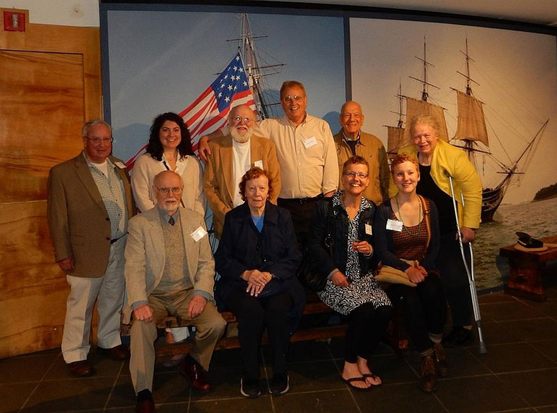 USS Constitution group photo